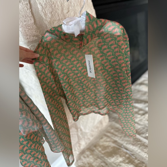 NWT Montce bikini top (m) and matching crop (xs) - Picture 9 of 9